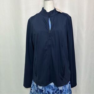 NWT Tommy Bahama Active Blue Jacket Women’s XL UPF 50 Quick Dry Moisture Wicking